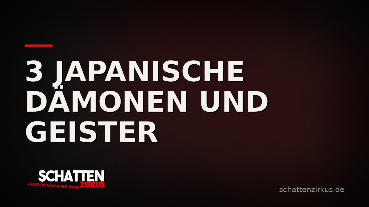 Bild von 3 Japanische Dämonen und Geister