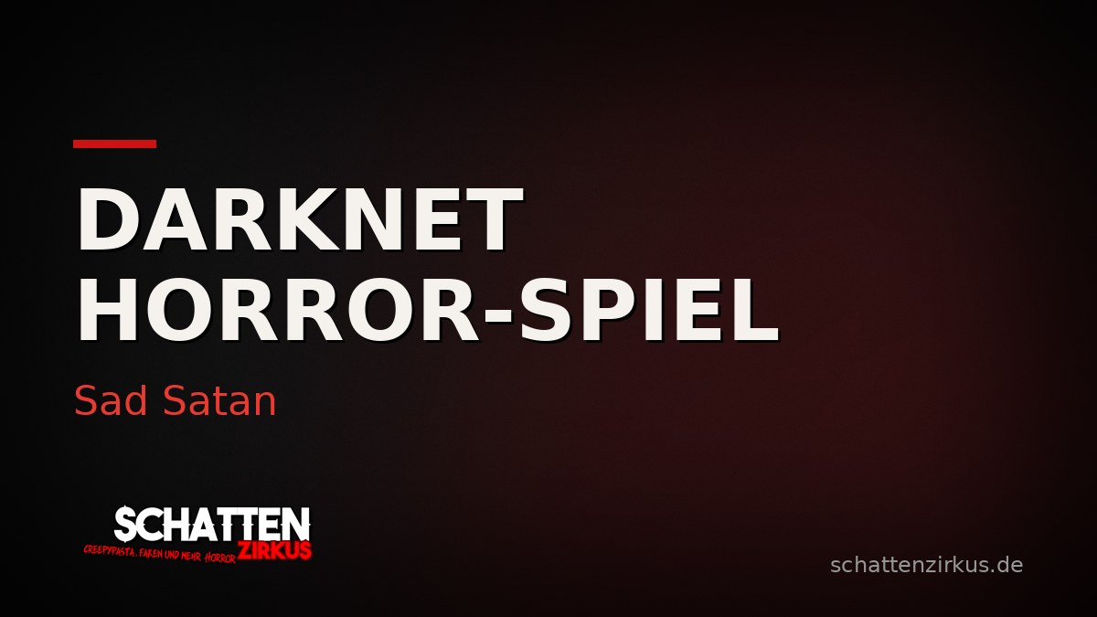 Bild von Darknet Horror-Spiel: Sad Satan