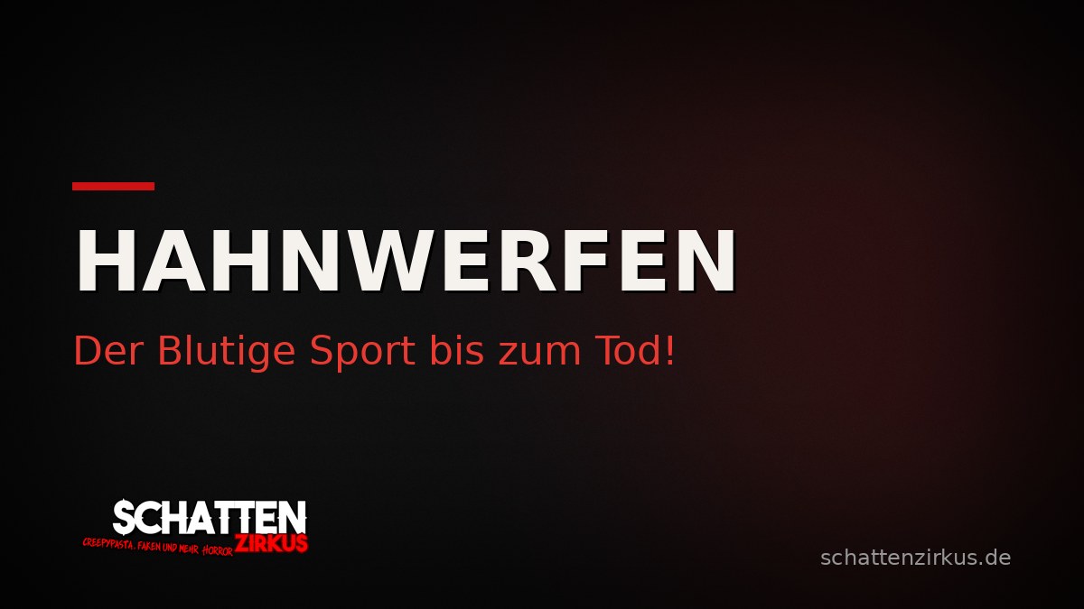 Bild von Hahnwerfen – Der Blutige Sport bis zum Tod!